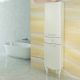 Comforty Шкаф-колонна "Монако-40" правая белый глянец