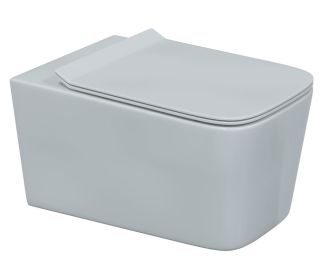 Комплект Berges 043275: инсталляция NOVUM 525 D5 Soft Touch чёрная унитаз Floe Rimless сидение дюропласт Floe Slim SO