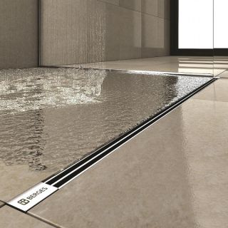 Душевой лоток Berges Super Slim 091077 40см хром глянец