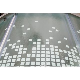 Душевая кабина Deto L 910 с электрикой  100х100х215 см