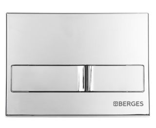Комплект Berges 043399: инсталляция NOVUM кнопка L3 хром глянцевый унитаз Sigma Rimless сидение дюропласт быстросъём