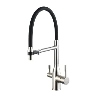 Смеситель для кухни Frap F4398-5 сатин