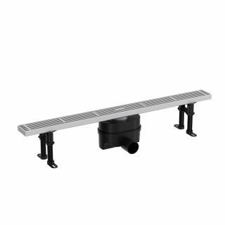 Душевой лоток Allen Brau Priority 9.50030.BN 85 см никель браш