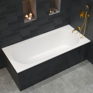 Ванна из искусственного камня WHITECROSS Gin 0217.175080.200 175x780 см белый матовый