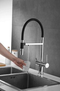 Смеситель для кухни Rose R958 хром