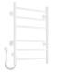 Полотенцесушитель электрический Domoterm Аврора DMT 109-6 40х60 EK L белый
