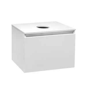 Тумба Runo Бари 60 белая под накладной умывальник (00-00001473)