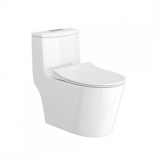 Унитаз напольный Maretti Florenza безободковый с микролифтом, FL10MNBM17-844, белый