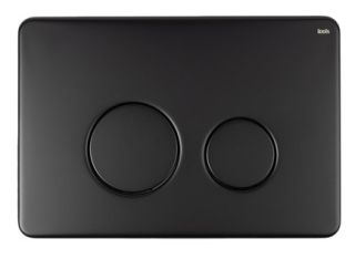 Клавиша смыва IDDIS Unisteel 001 UNS01MBi77 чёрный