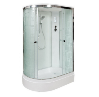 Душевая кабина Deto ЕМ2712 R стандартная 120х80х220 см