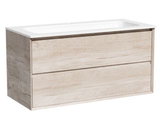 Подвесная тумба под раковину Sancos Marmi 2.0 MR2.0100EG 99см дуб галифакс натуральный