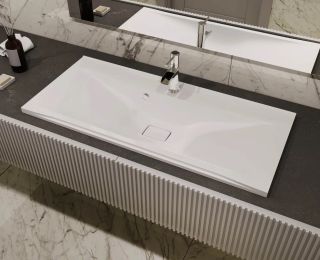 Раковина Madera Milen 4627173210133 100см белый