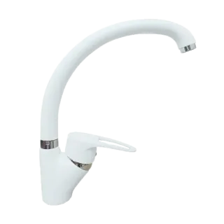 Смеситель GranFest для кухни Иней Мрамор 1024 иней