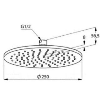 Душевой комплект Kludi Bozz 386340576 хром