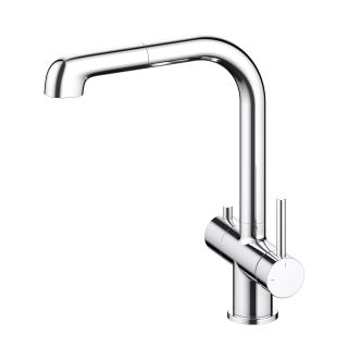 Смеситель для кухни Timo Saona 2346/00FL с выдвижной лейкой хром 2346/00FL