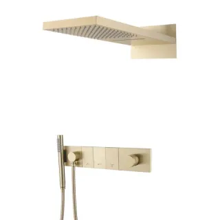 Душевой комплект Boheme Zodiac 132-MG золото матовое