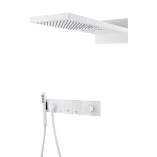 Душевой комплект Boheme Zodiac 132-MW белый матовый