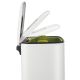 Ведро для мусора WeltWasser WW Mila MT 12L педальное Матовый Хром