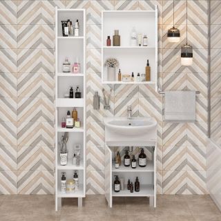 Напольная тумба под раковину Onika Милтон 105559 55см белый