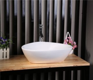 Раковина-чаша CeramaLux 7472B  Белая 59 см