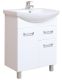 Напольная тумба под раковину Onika Балтика 106041 с ящиком 60см белый