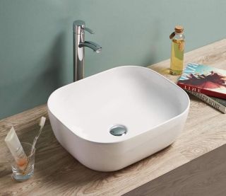 Раковина-чаша CeramaLux 78104 Белая 50.5 см