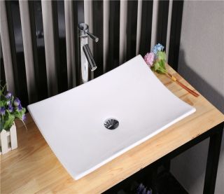 Раковина  CeramaLux 78123А белая 60 см