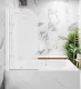 Шторка для ванной Parly F04F 75см белый