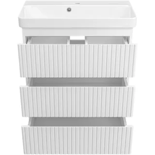 Напольная тумба под раковину Brevita Victory 66 VIC-07070-0103Я белый