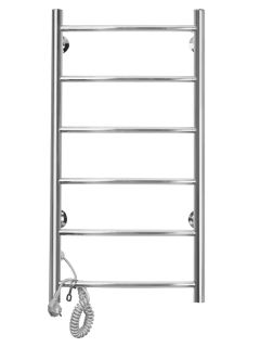 Полотенцесушитель электрический Domoterm Классик DMT 109-6 40x81 EK L хром