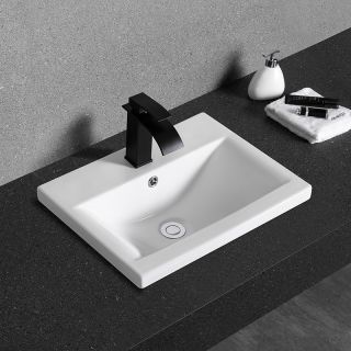 Раковина  CeramaLux 9393-50 белая 51 см