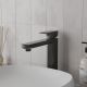 Смеситель для раковины Paini Grazia 21PZ205M чёрный матовый