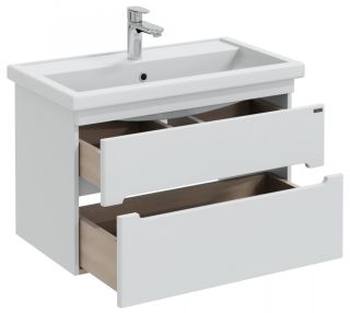 Тумба под раковину СанТа Лондон 224037 80см белый