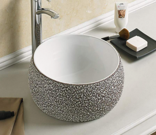 Раковина CeramaLux 78217 серая 41 см