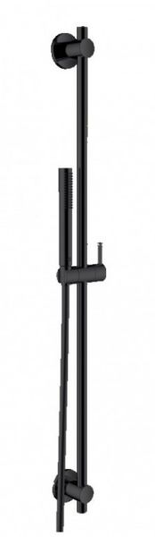 Душевой гарнитур Kludi Nova Fonte Puristic чёрный матовый 2084039-15