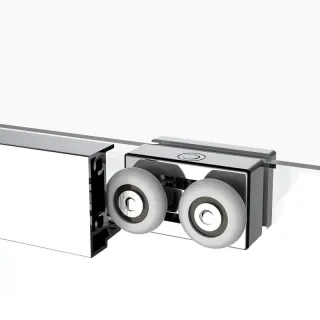 Душевая дверь Black&White Stellar Wind 7151400 140-150 см профиль хром стекло прозрачное