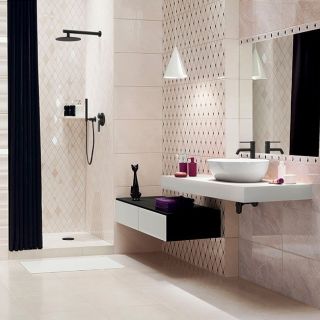 Кронштейн для верхнего душа Paini 50YO745TCT440BI 40см чёрный матовый