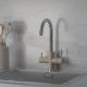 Смеситель для кухни Paini Cox 7872643CR3V11L2KM с подводом для фильтра granite truffle