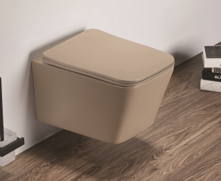 Унитаз CeramaLux 5170MC подвесной с сиденьем Микролифт