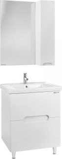 Тумба под раковину Bellezza Андрэа 65см белый 00000007016
