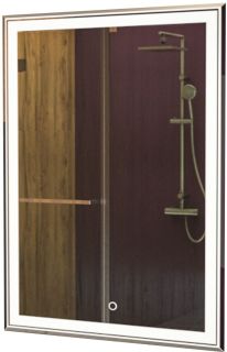 Зеркало с подсветкой Art&Max Zoe 70x80см AM-Zoe-700-800-DS-F