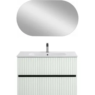 Тумба под раковину ArtMax Torino AM-TORINO-900-2C-SO-LO-P 90 см лотос