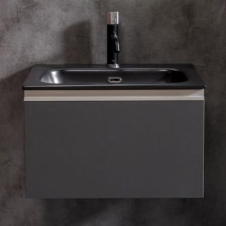 Тумба под раковину Armadi Art Vallessi 60см антрацит матовый 837-060-A matt
