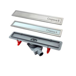 Душевой лоток Pestan Confluo Premium White Glass Line 300