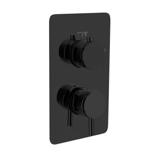 Встраиваемый смеситель для душа Boheme Cell 135-2-SGM 2-х проходной оружейная сталь
