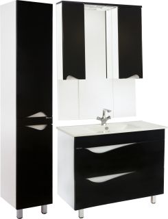 Тумба под раковину Bellezza Эйфория 105см черный 00000010221