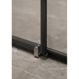 Душевая дверь в нишу Timo T06 150 см чёрный