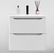 Тумба под раковину Style Line Марелла 60 Люкс Plus СС-00002404 белый матовый