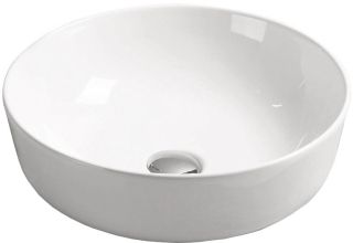 Раковина накладная SantiLine SL-1054 41см белый