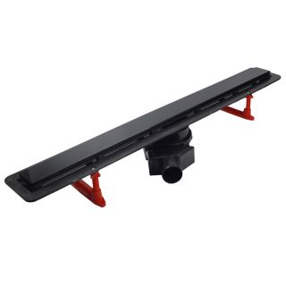 Душевой лоток Pestan Confluo Frameless Line 450 Black Glass